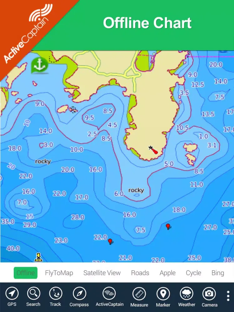 صور Marine: South Africa HD - GPS Map Navigator iPad 