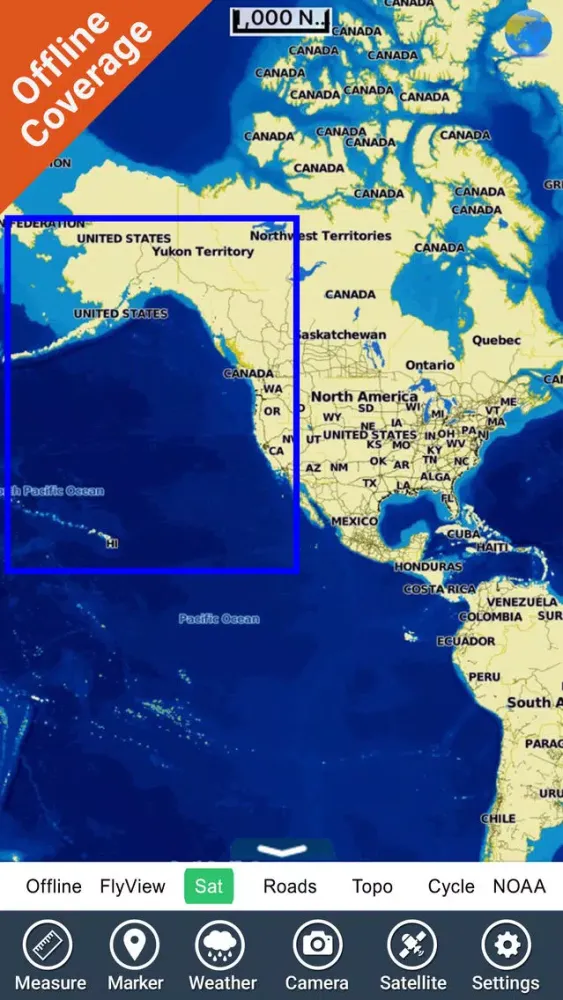 Boating US West & Alaska GPS chart navigator Screenshots