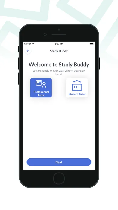 Capturas de tela do FLY- Tutors App