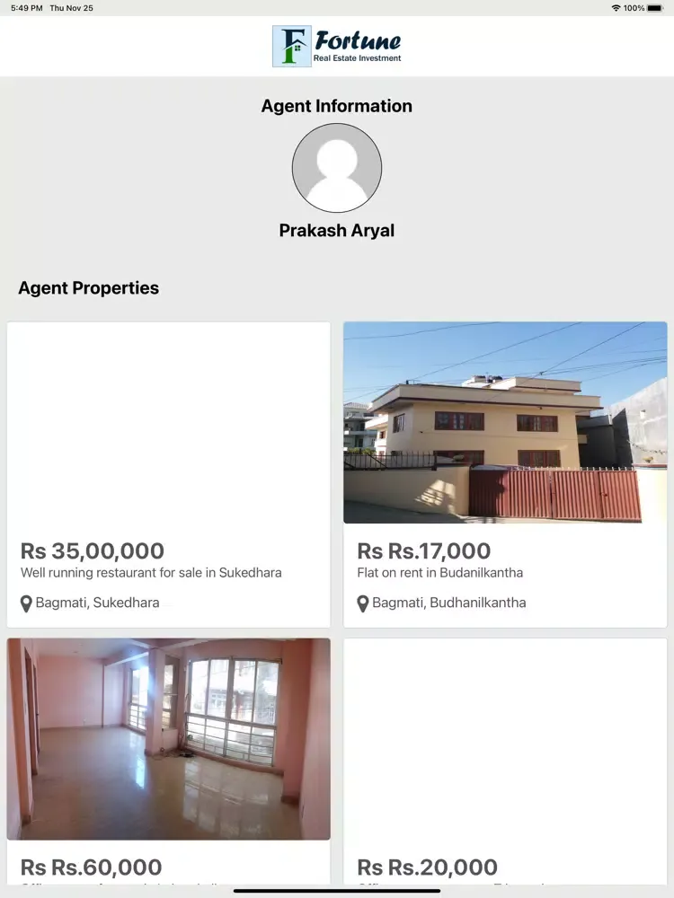 Fortune Real Estate Institute iPad  Screenshots