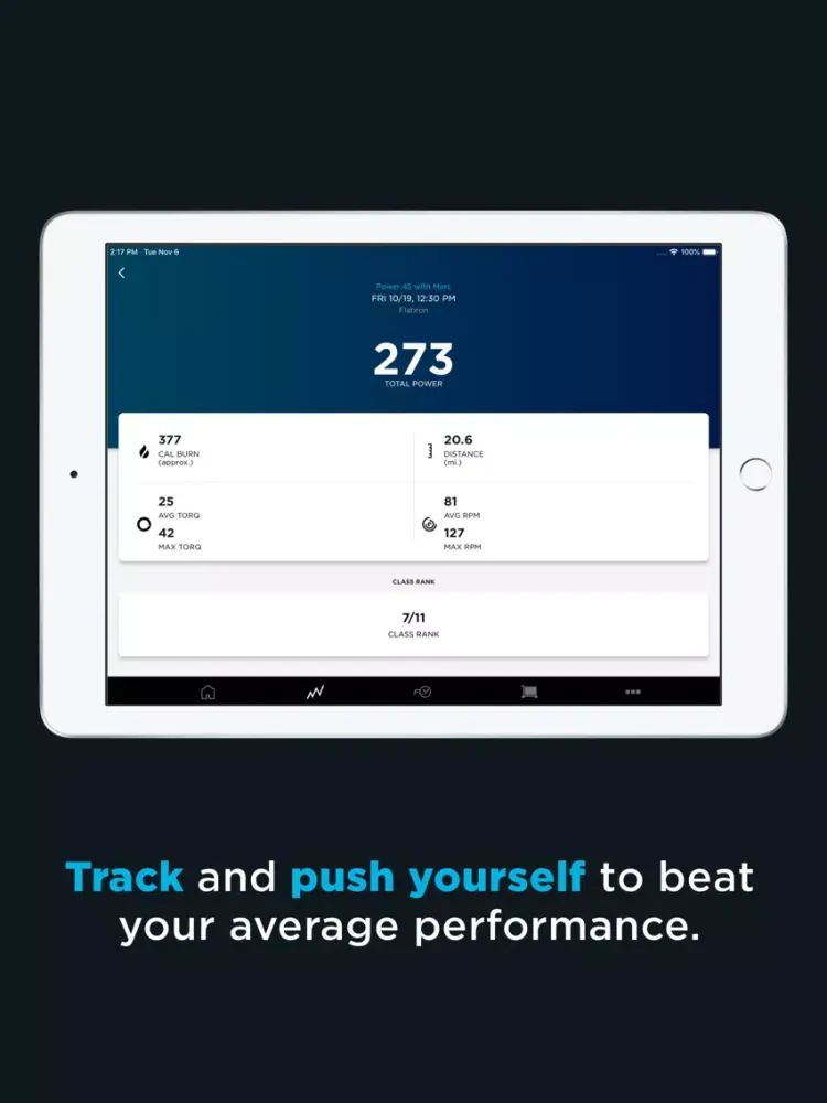 Flywheel Sports iPad 应用截图