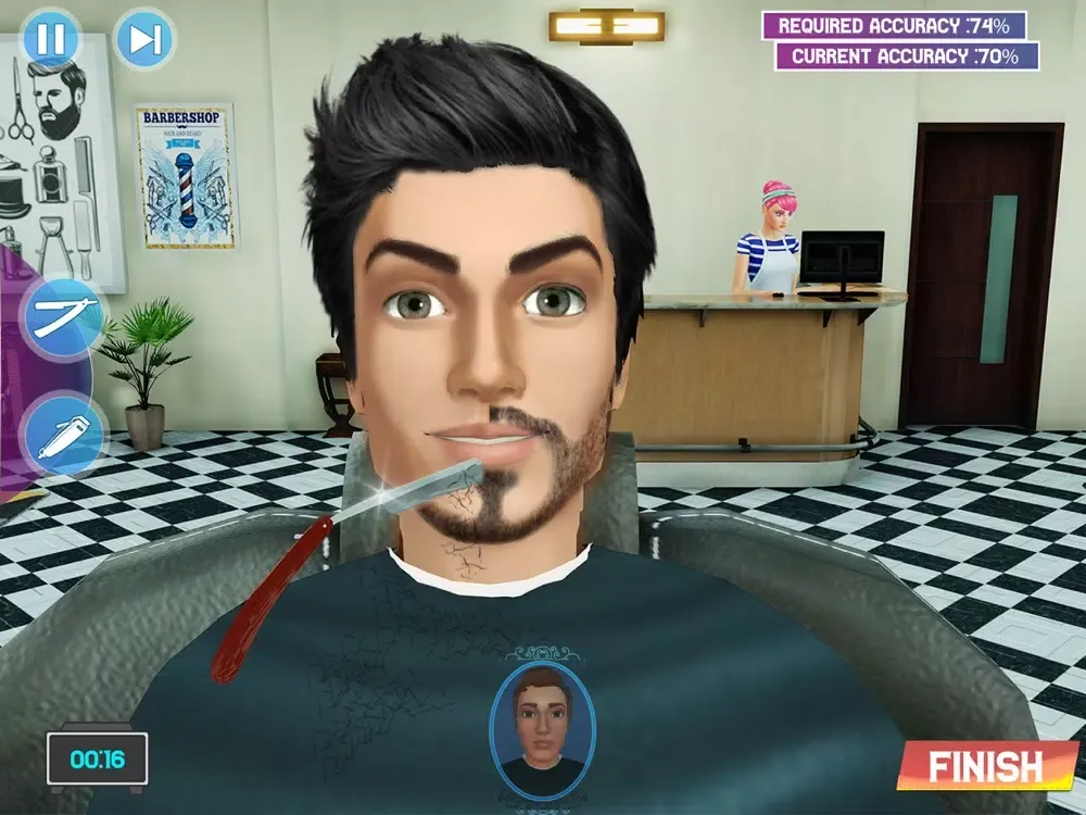 Barber Shop Beauty Salon & Spa iPad  스크린샷