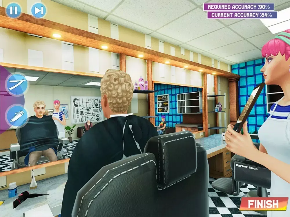 Barber Shop Beauty Salon & Spa iPad  스크린샷