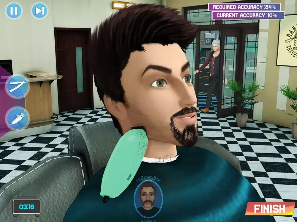 Barber Shop Beauty Salon & Spa iPad  스크린샷