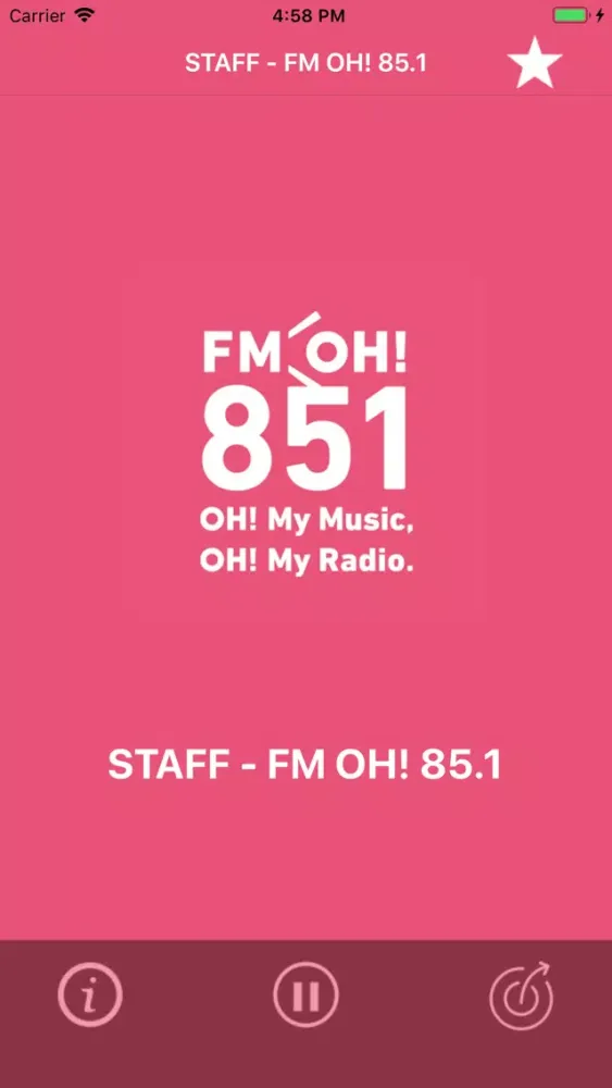 Captures d'écran de STAFF - FM OH! 85.1