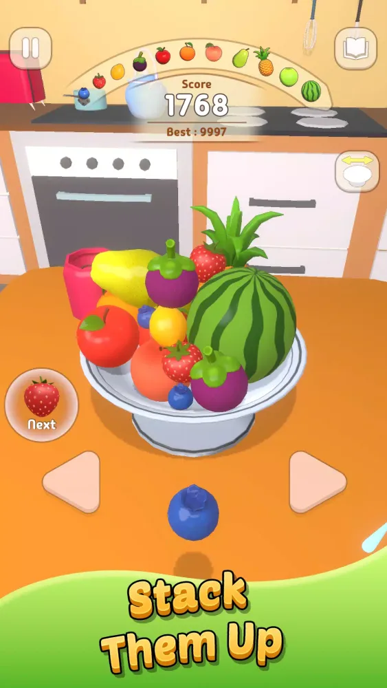Скриншоты Toss and Merge: Fruit Mount