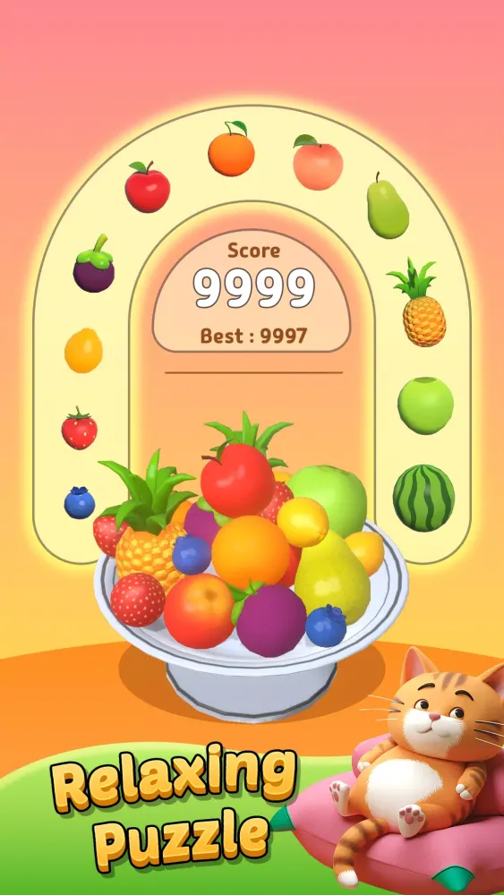 Скриншоты Toss and Merge: Fruit Mount