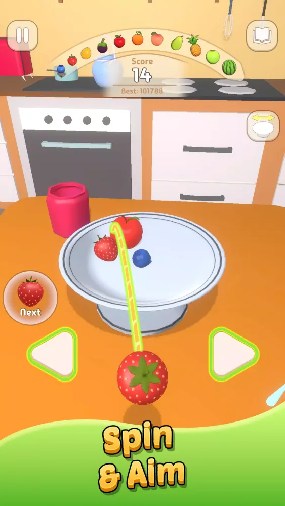 Скриншоты Toss and Merge: Fruit Mount