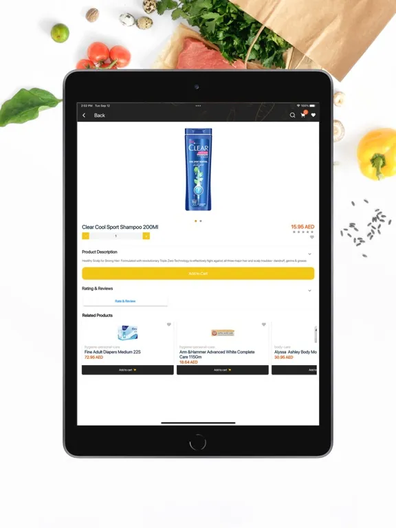 F Mart Grocer iPad 应用截图
