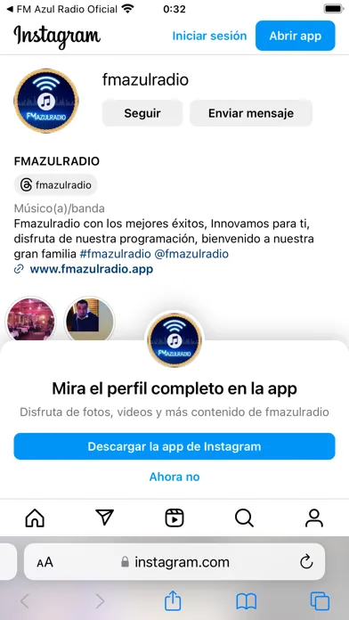 FM Azul Radio Oficial应用截图