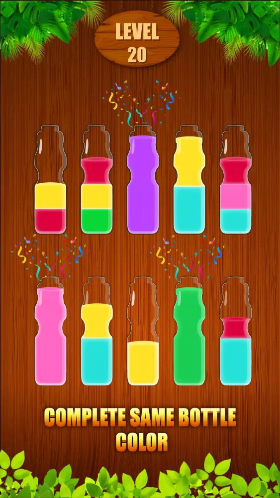 Water Sorting and Color Swich Screenshots
