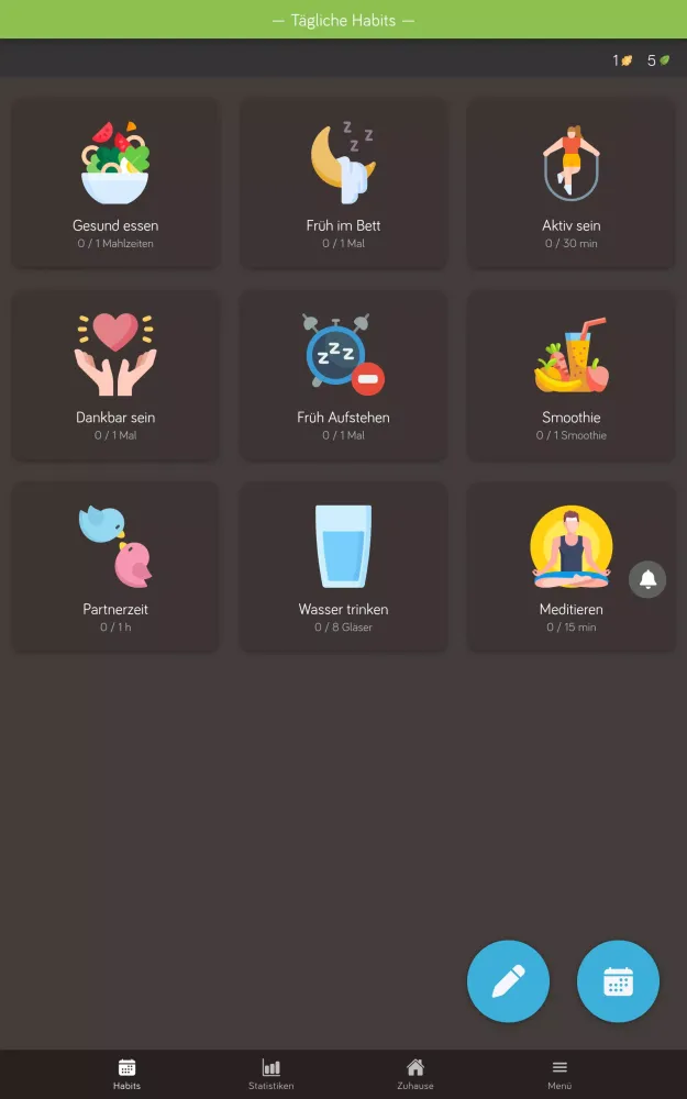 Cozy Habits Screenshots