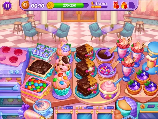 Cooking Crush - Cooking Games iPad 应用截图