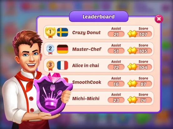 Cooking Crush - Cooking Games iPad 应用截图