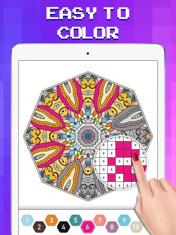 Pixel Paint - Color by Number iPad  Ekran Görüntüleri