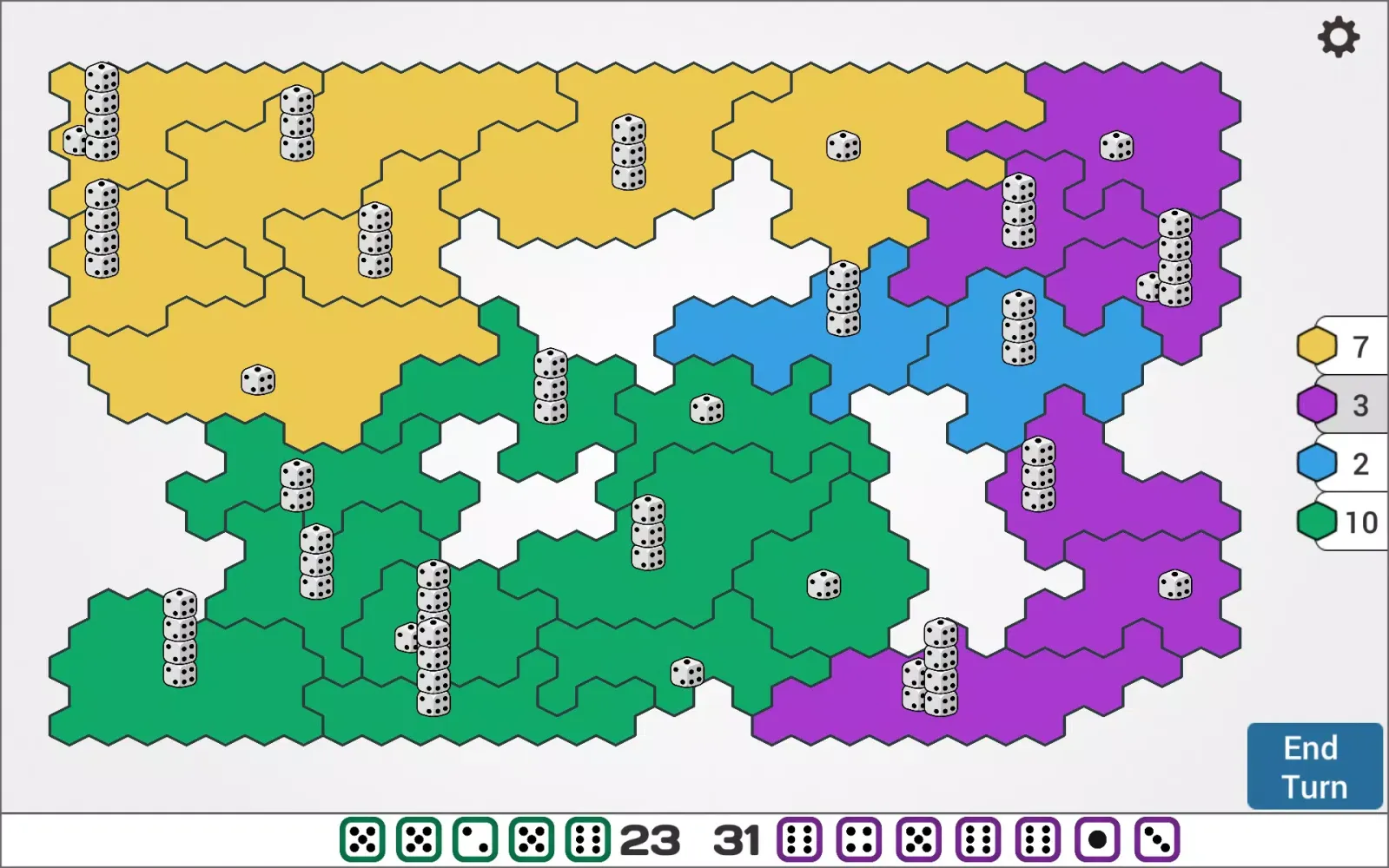 Ultimate Dice Wars: Reborn應用截圖