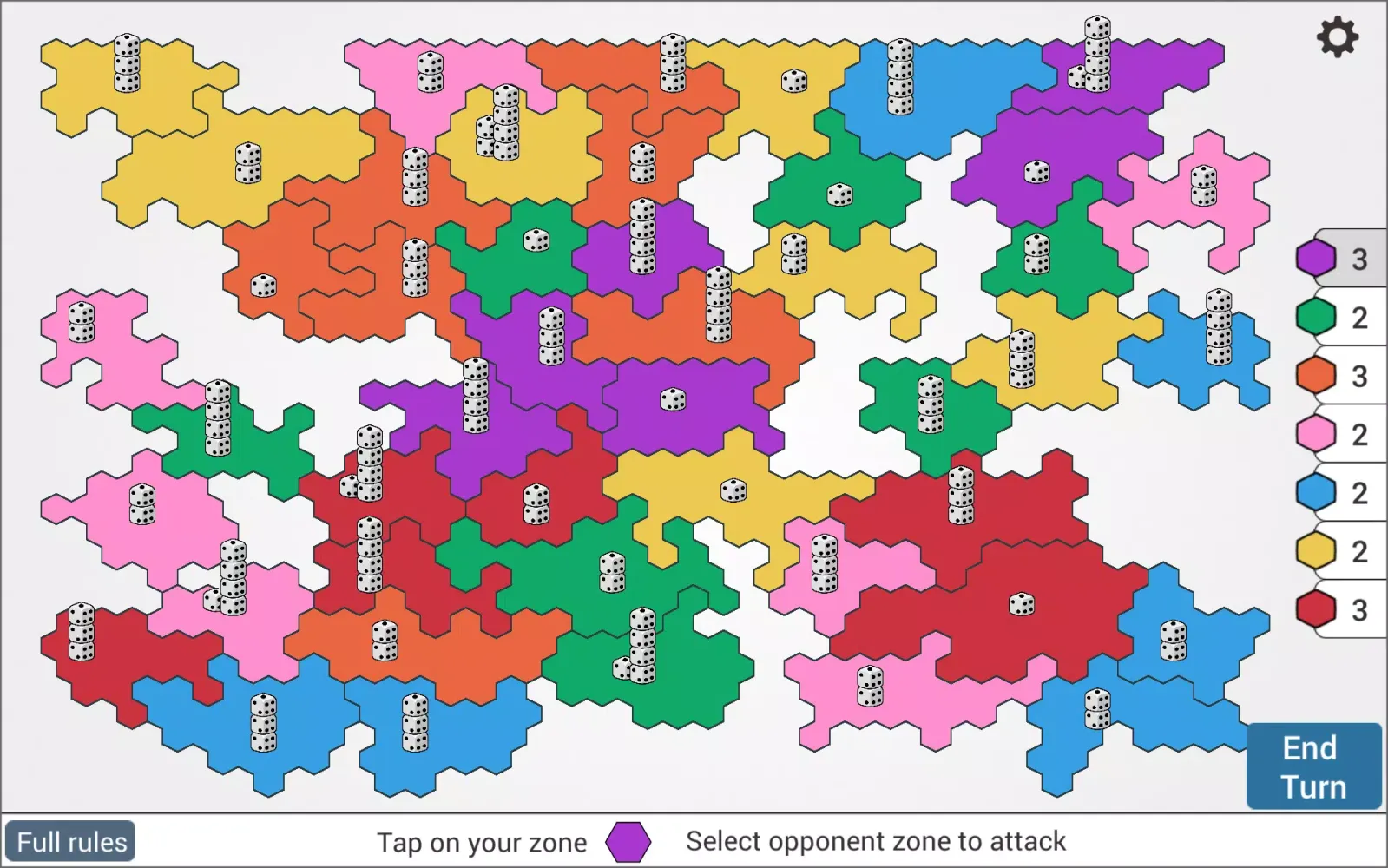 Ultimate Dice Wars: Reborn應用截圖