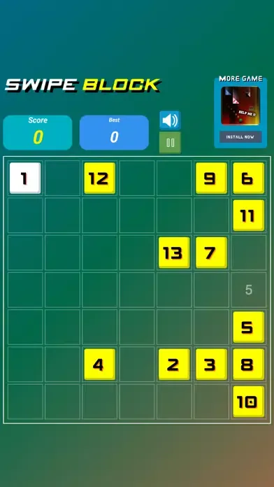 Swipe Block: Number Ascending Screenshots
