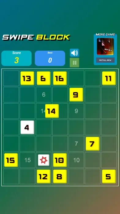 Swipe Block: Number Ascending Screenshots