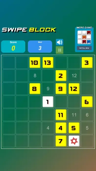 Swipe Block: Number Ascending Screenshots