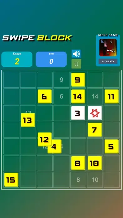 Swipe Block: Number Ascending Screenshots