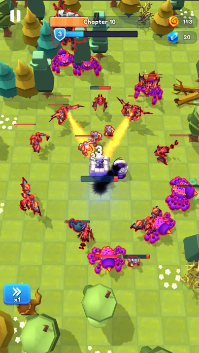 Ảnh chụp màn hình của Hero Defense - Tower Wars