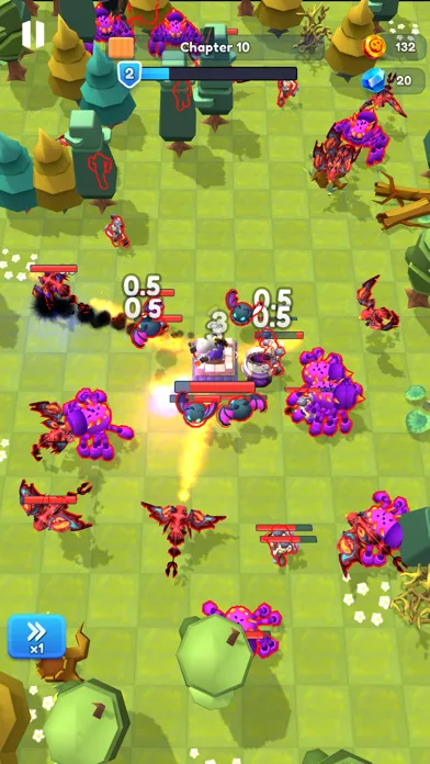 Ảnh chụp màn hình của Hero Defense - Tower Wars