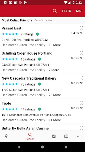 Find Me Gluten Free Screenshots