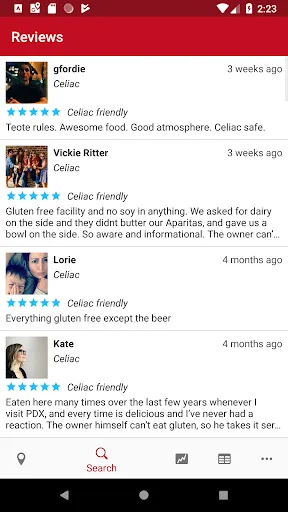 Find Me Gluten Free Screenshots