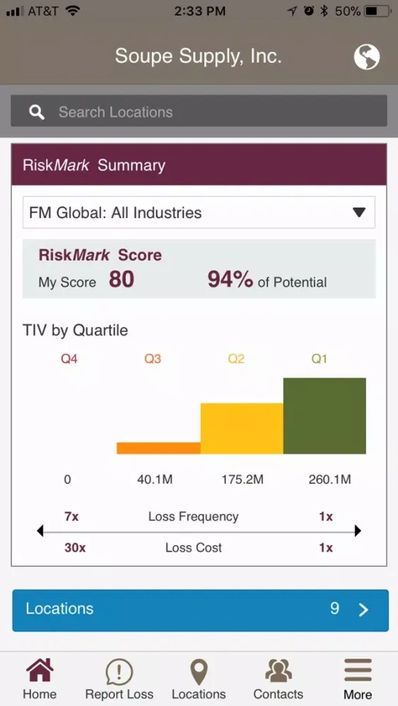 تصاویر MyRisk Mobile