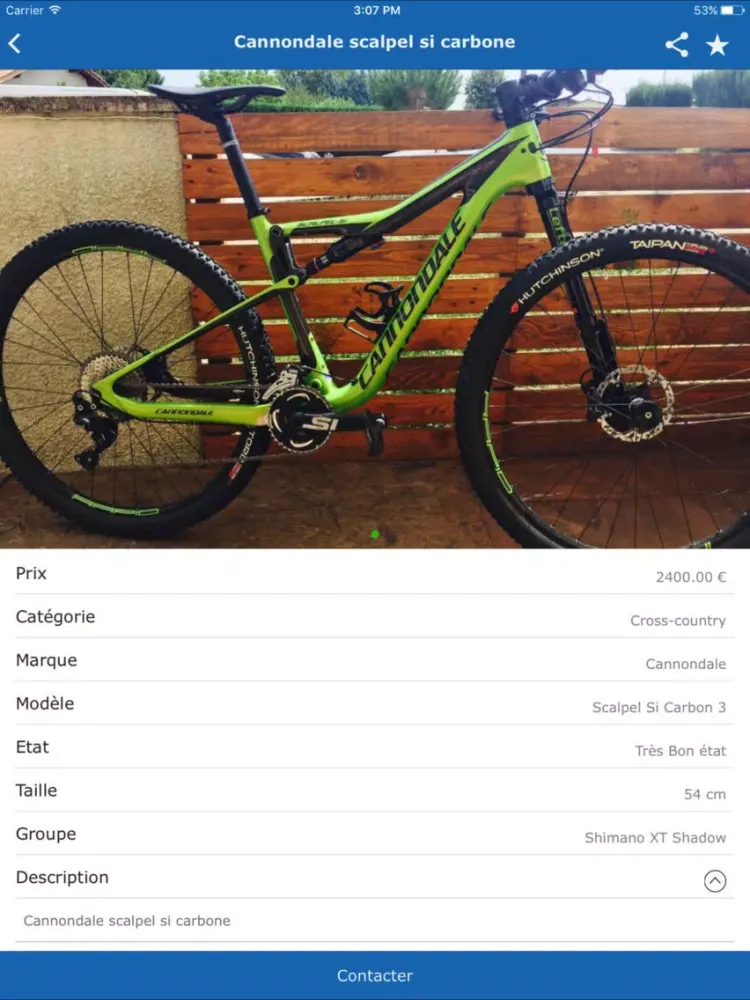 Troc Vélo iPad  স্ক্রিনশট