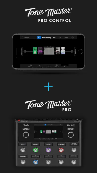 Fender Pro Control Ekran Görüntüleri