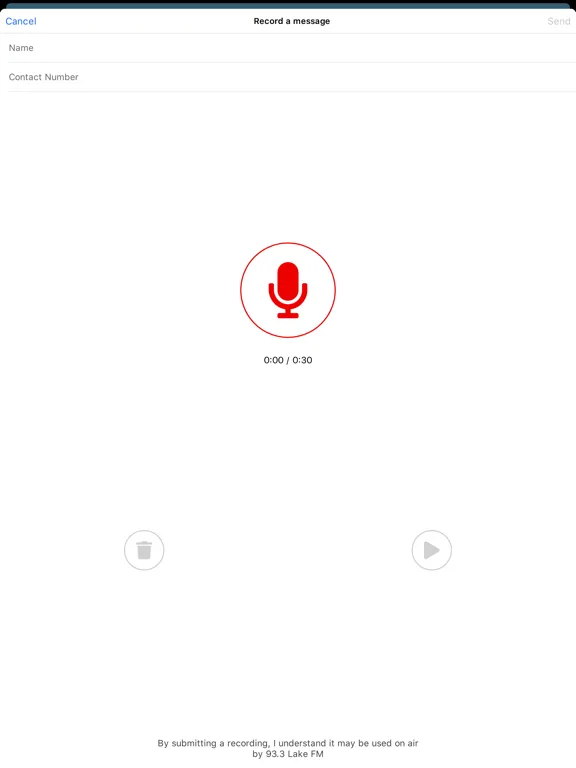 Lake FM iPad  スクリーンショット