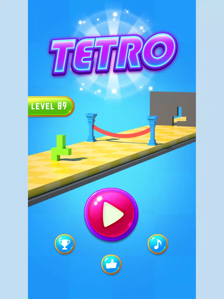 Zrzuty ekranu Tetro Block Puzzle – Shape Run iPad 