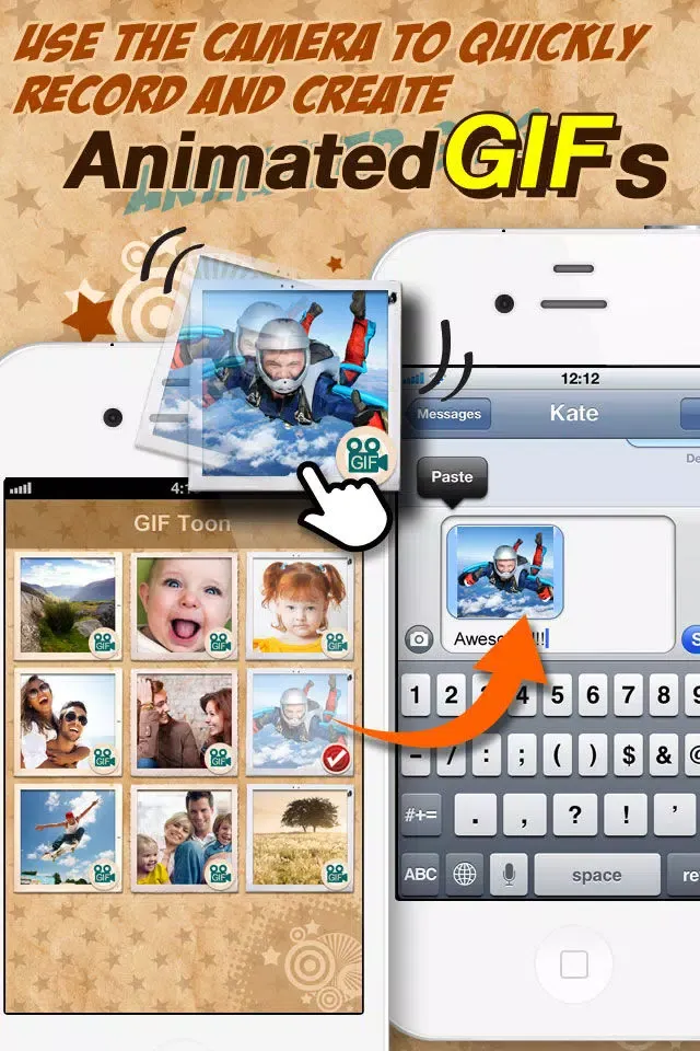 Capturas de pantalla de GIF Toon free