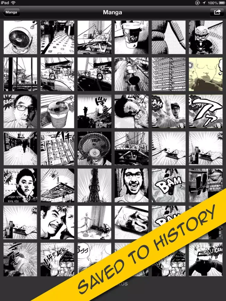 Manga Toon Studio Free iPad  سکرین شاٹس