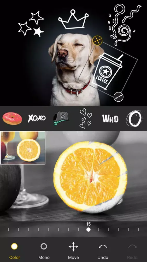 Ảnh chụp màn hình của PhotoKing - Photo Editor, Collage, PiP HD