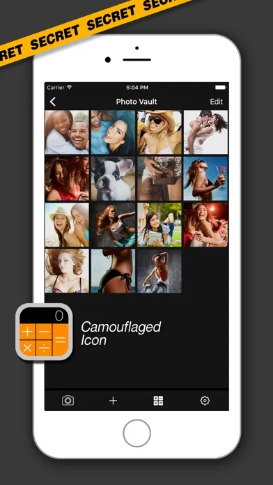 Zrzuty ekranu Photo Safer - Lock Photo,Movie,GIF