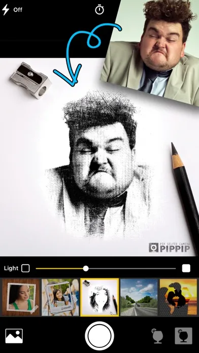Capturas de pantalla de PiPPiP - PIP Camera Selfie