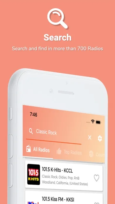 Classic Rock Music Radio سکرین شاٹس
