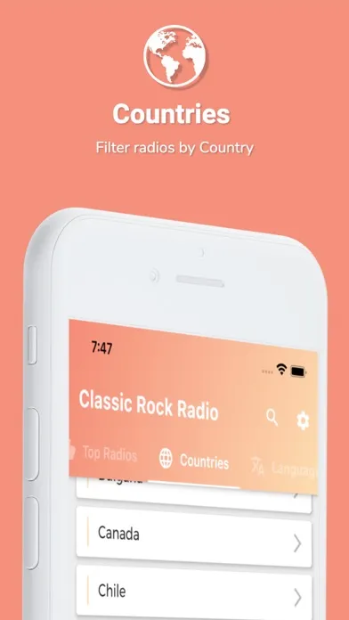 Classic Rock Music Radio سکرین شاٹس