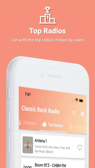 Classic Rock Music Radio سکرین شاٹس