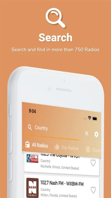 Country Radio / Country Music Screenshots
