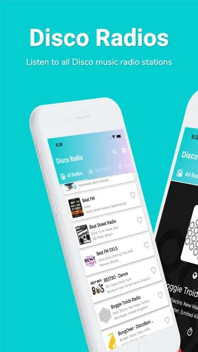 Captures d'écran de Disco Music - Disco Radio