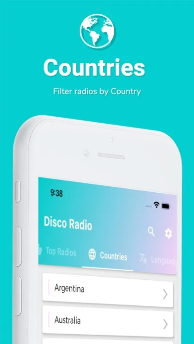 Captures d'écran de Disco Music - Disco Radio
