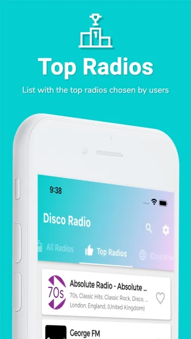 Captures d'écran de Disco Music - Disco Radio
