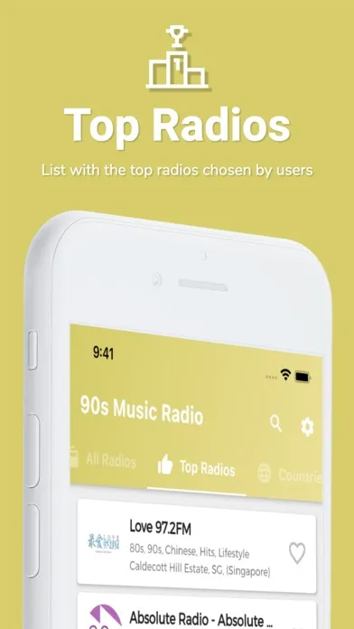 90s Music - 90s Radio Ekran Görüntüleri