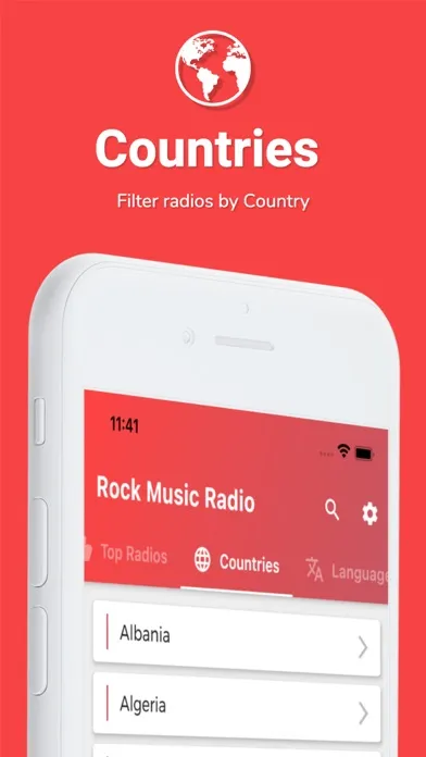 Tangkapan skrin Rock Music - Rock Radio