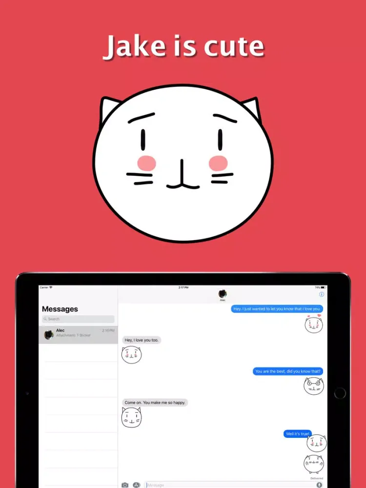 Jake The Cat iPad  سکرین شاٹس