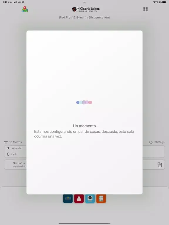 FMR Security Systems Tracker iPad  Ekran Görüntüleri